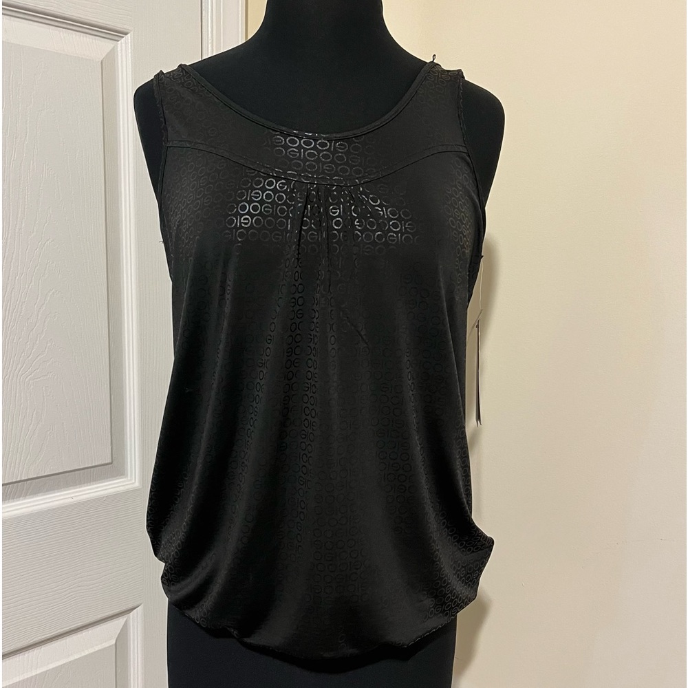 NWT COOGI black top with chains at back size M